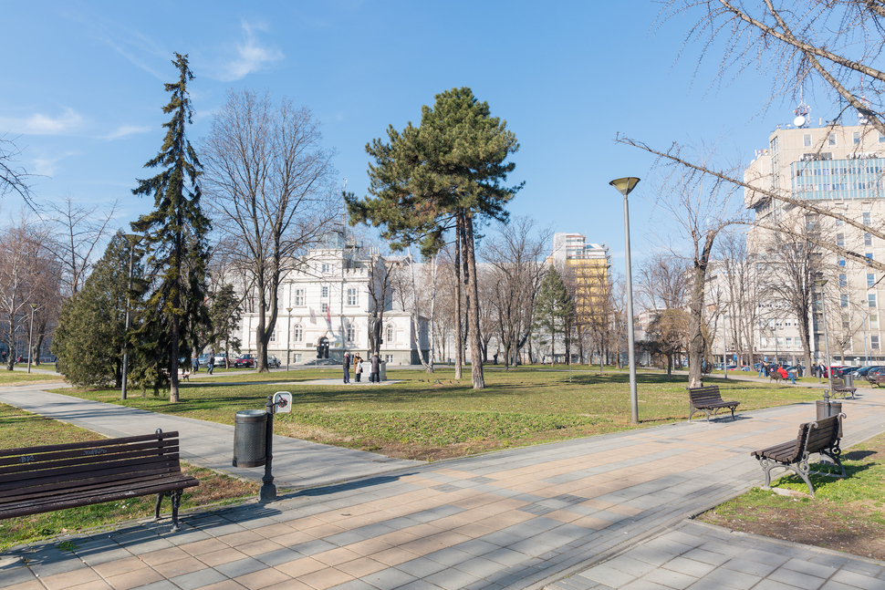 Park Milutina Milankovića.